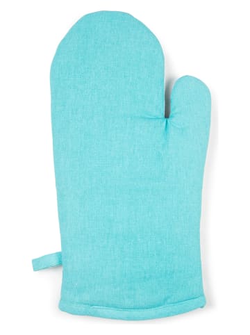 Trendy Kitchen by EXCÉLSA Ofenhandschuh "North Sea" in Türkis - (L)32 x (B)18 cm