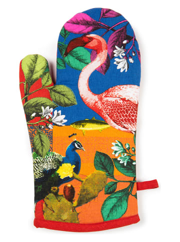 Trendy Kitchen by EXCÉLSA Ofenhandschuh "Rhapsody" in Bunt - (L)32 x (B)18 cm