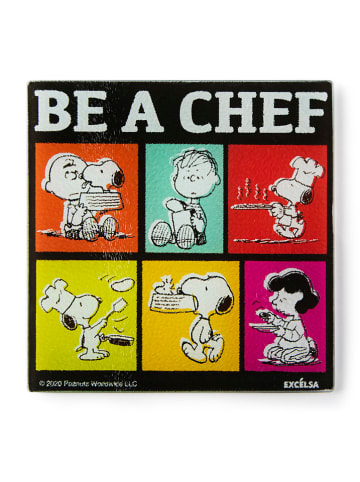 Trendy Kitchen by EXCÉLSA Onderzetter "Peanuts be" meerkleurig - (L)18 x (B)18 cm