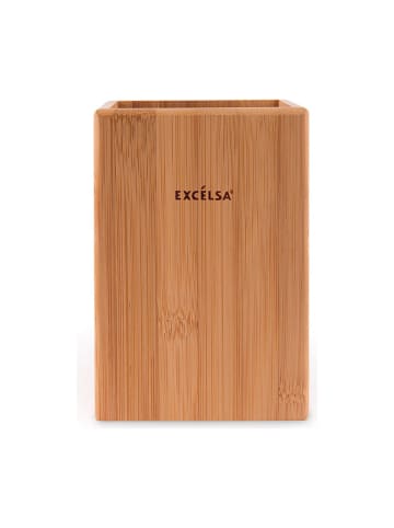 Trendy Kitchen by EXCÉLSA Keukenhulpjeshouder bamboe - (B)10 x (H)14,5 cm