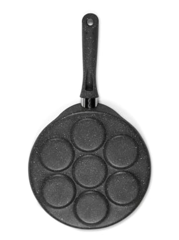 Trendy Kitchen by EXCÉLSA Patelnia "Disco Cook" w kolorze szarym do naleśników - Ø 26 cm