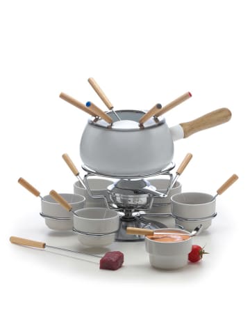 Trendy Kitchen by EXCÉLSA 22-delige fondueset wit