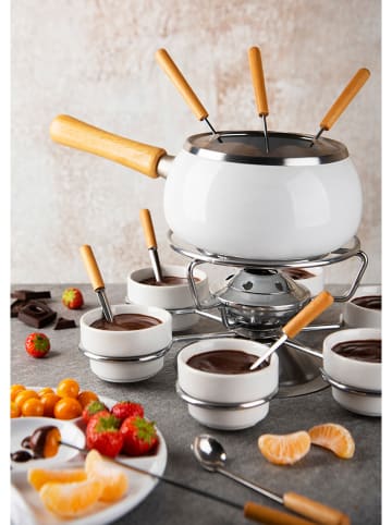 Trendy Kitchen by EXCÉLSA 22-delige fondueset wit