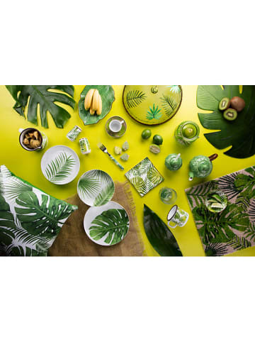 Trendy Kitchen by EXCÉLSA Deurmat "Foliage Leafs" groen/beige - (L)60 x (B)40 cm