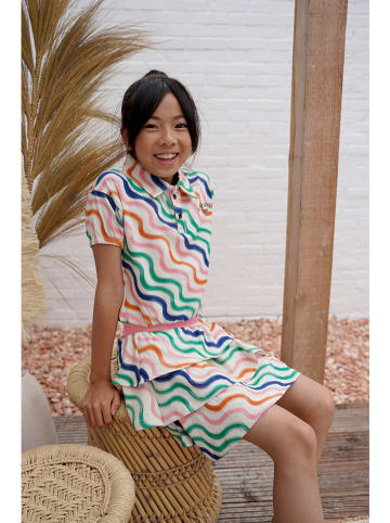 B.Nosy Spódnica w kolorze pomarańczowo-zielono-kremowym