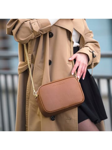 CXL by Christian Lacroix Skórzana torebka "Montmartre" w kolorze jasnobrązowym - 22 x 14,5 x 8,5 cm