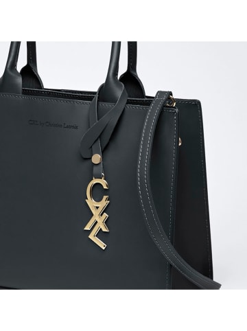 CXL by Christian Lacroix Leren handtas "Royal" zwart - (B)32,5 x (H)23,5 x (D)13,5 cm