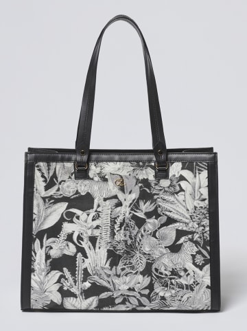 CXL by Christian Lacroix Torebka w kolorze czarno-białym - 39 x 31 x 15 cm