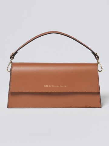 CXL by Christian Lacroix Leren handtas lichtbruin - (B)28 x (H)13 x (D)6 cm