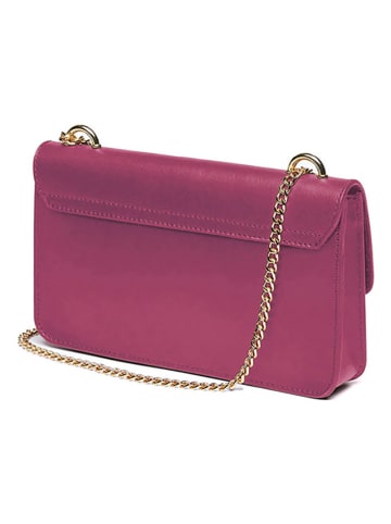 CXL by Christian Lacroix Leder-Umhängetasche "Trudaine" in Pink - (B)25 x (H)14 x (T)5 cm