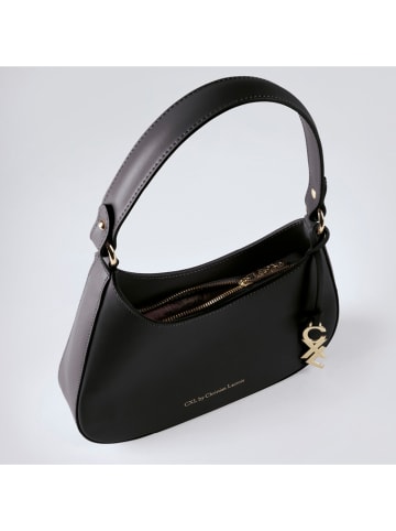CXL by Christian Lacroix Leder-Schultertasche in Schwarz - (B)28 x (H)14 x (T)6 cm