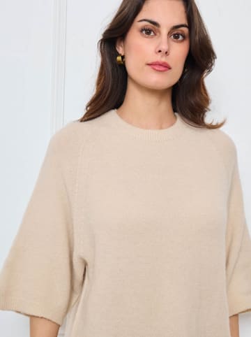 CXL by Christian Lacroix Sweter w kolorze beżowym