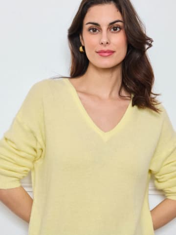 CXL by Christian Lacroix Sweter w kolorze żółtym