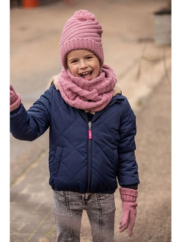 B.Nosy 3tlg.Winteraccessoires-Set in Rosa