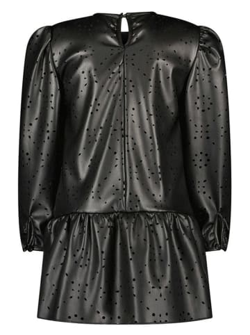 B.Nosy Kunstlederkleid in Schwarz