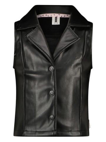 B.Nosy Kamizelka w kolorze czarnym ze skóry syntetycznej
