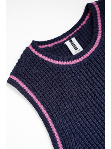 B.Nosy Pullunder in Dunkelblau/ Rosa