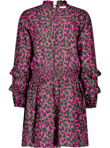 B.Nosy Kleid in Braun/ Pink/ Grün