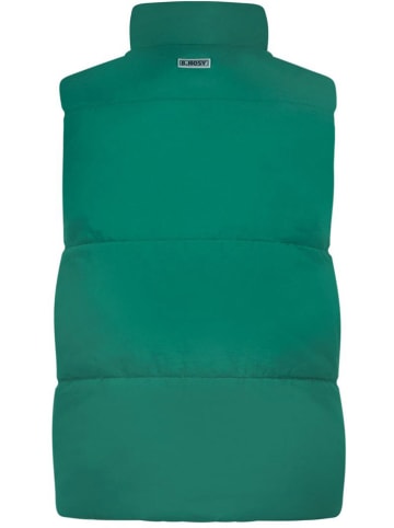 B.Nosy Omkeerbare bodywarmer groen/donkerblauw
