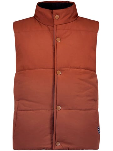 B.Nosy Dwustronna kamizelka w kolorze antracytowo-pomarańczowym