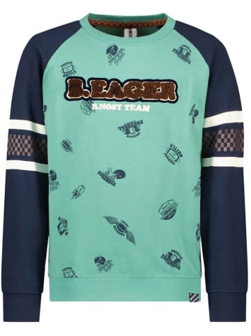 B.Nosy Sweatshirt in Türkis/ Dunkelblau
