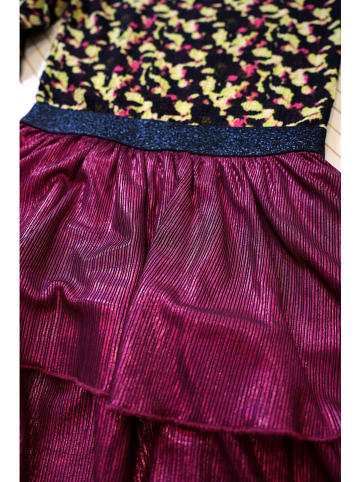 B.Nosy Kleid "Daisy" in Lila/ Schwarz/ Gelb