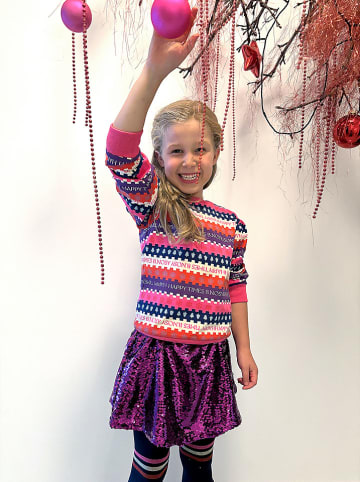 B.Nosy Bluza "Santa" ze wzorem