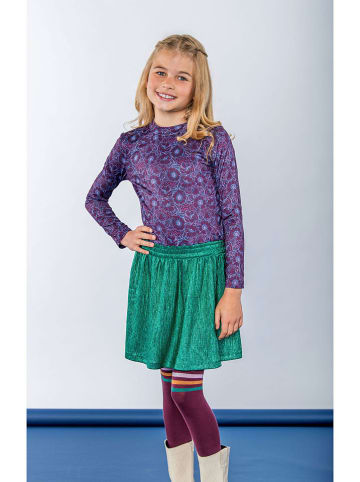 B.Nosy Jurk "Day" paars/lichtblauw/groen
