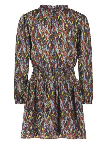 B.Nosy Jurk "Dee" bruin/lichtblauw/zwart