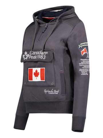 Canadian Peak Hoodie "Gyrelle" antraciet