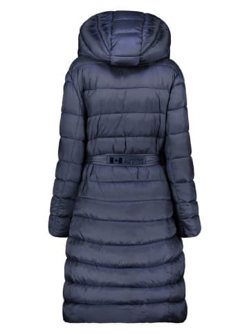 Canadian Peak Doorgestikte mantel donkerblauw