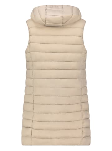 Canadian Peak Doorgestikte bodywarmer "Vakitaleak" beige