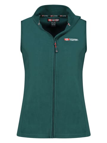 Canadian Peak Fleeceweste "Vugeak" in Grün