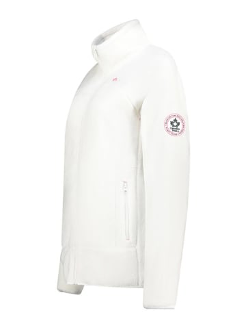 Canadian Peak Kurtka polarowa "Udilas" w kolorze białym