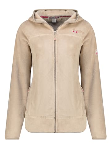 Canadian Peak Fleecejacke "Upaloodeak" in Beige