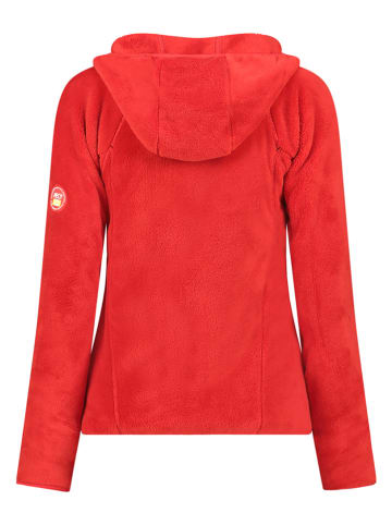 Canadian Peak Fleecejacke "Upaloodeak" in Rot
