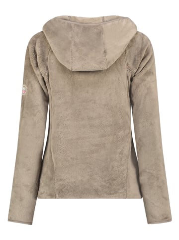 Canadian Peak Fleecejacke "Upaloodeak" in Beige