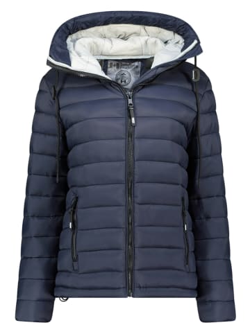 Canadian Peak Doorgestikte jas "Azuleak" donkerblauw