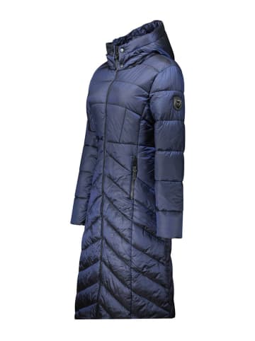 Canadian Peak Płaszcz pikowany "Blancheak" w kolorze granatowym