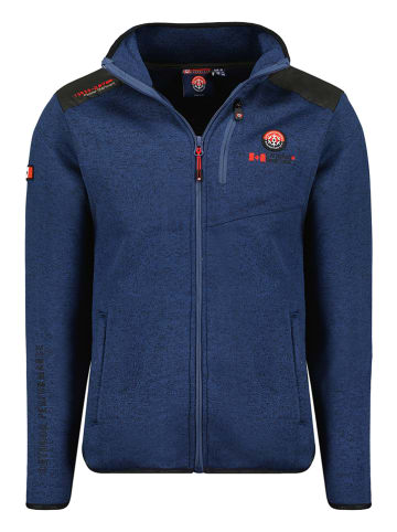 Canadian Peak Fleecejacke in Blau