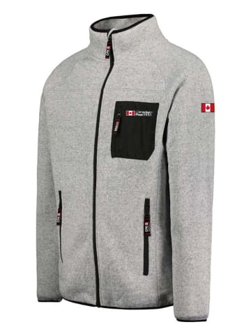 Canadian Peak Fleece vest "Titleak" lichtgrijs