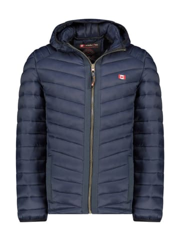 Canadian Peak Doorgestikte jas "Carliteak" donkerblauw