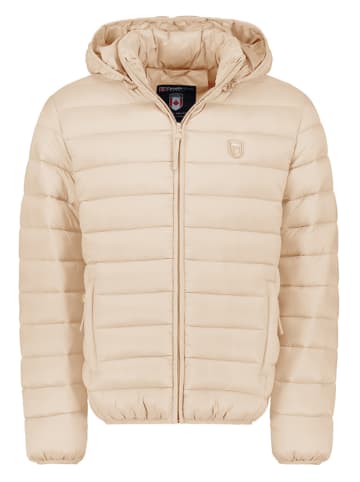Canadian Peak Doorgestikte jas "Amitaleak" beige