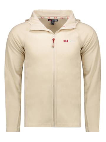 Canadian Peak Fleecejacke "Tugoodeak" in Creme