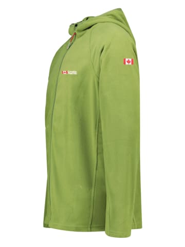Canadian Peak Fleecejacke "Tugoodeak" in Grün