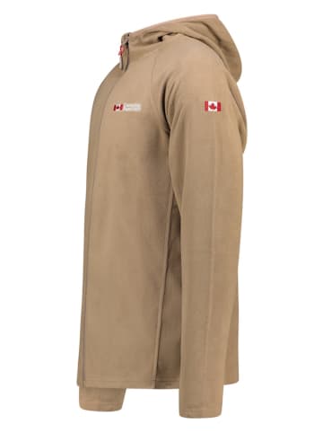 Canadian Peak Kurtka polarowa "Tugoodeak" w kolorze jasnobrązowym