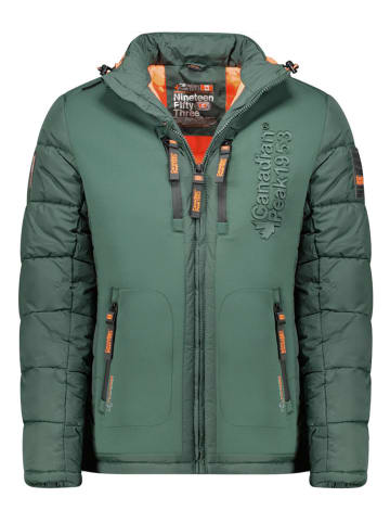 Canadian Peak Doorgestikte jas "Beackweak" groen