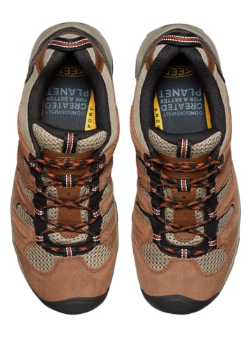 Keen Wandelschoenen "Headout" lichtbruin/zwart