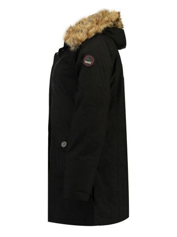 Canadian Peak Parka "Dinastipeak" w kolorze czarnym