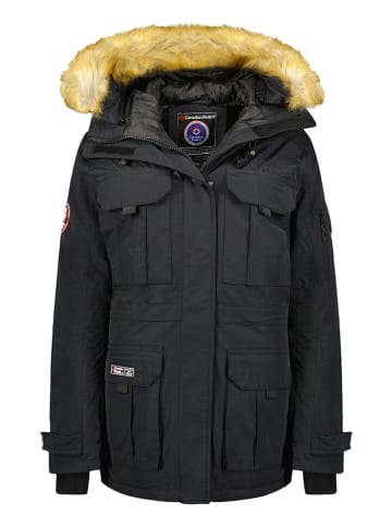 Canadian Peak Parka "Babiloneak" w kolorze czarnym